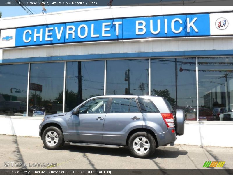 Azure Grey Metallic / Black 2008 Suzuki Grand Vitara
