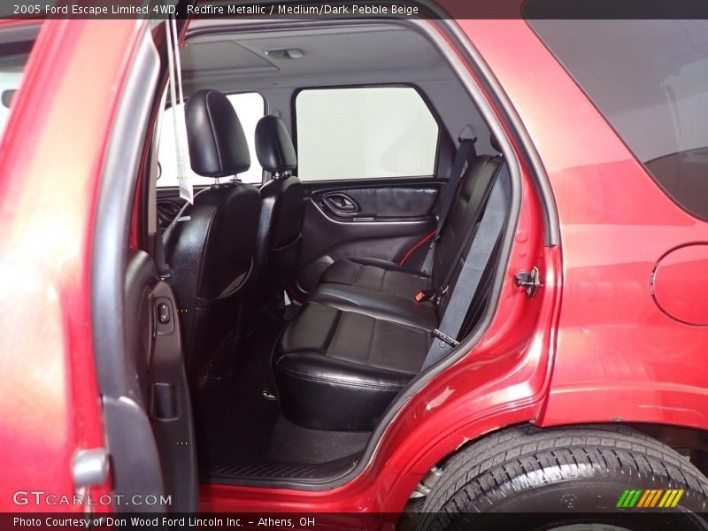 Redfire Metallic / Medium/Dark Pebble Beige 2005 Ford Escape Limited 4WD