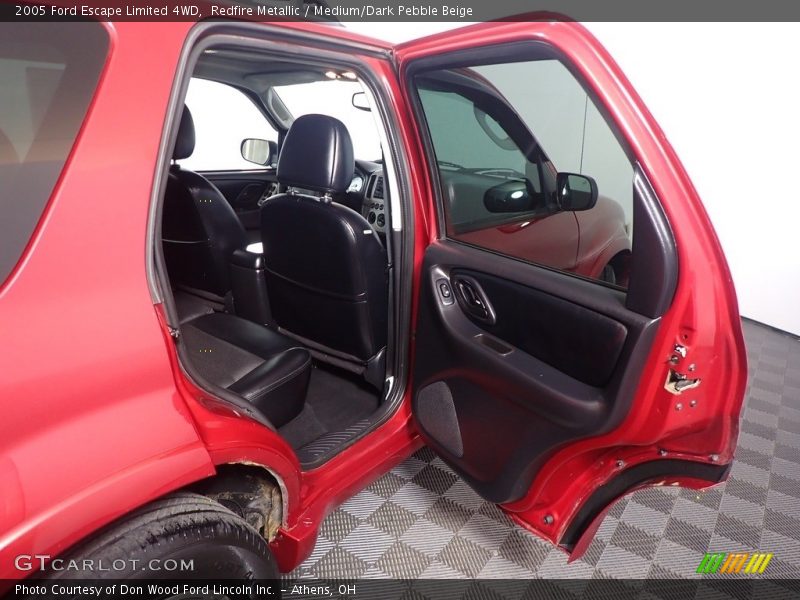 Redfire Metallic / Medium/Dark Pebble Beige 2005 Ford Escape Limited 4WD