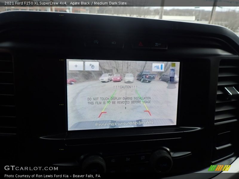 Agate Black / Medium Dark Slate 2021 Ford F150 XL SuperCrew 4x4