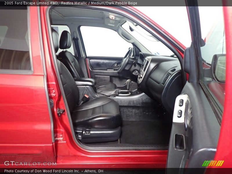 Redfire Metallic / Medium/Dark Pebble Beige 2005 Ford Escape Limited 4WD