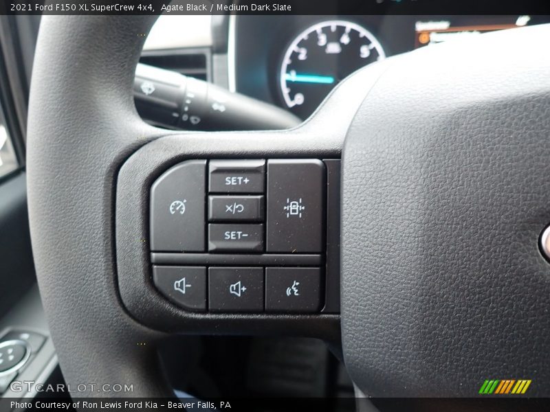 Agate Black / Medium Dark Slate 2021 Ford F150 XL SuperCrew 4x4