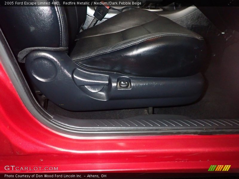 Redfire Metallic / Medium/Dark Pebble Beige 2005 Ford Escape Limited 4WD