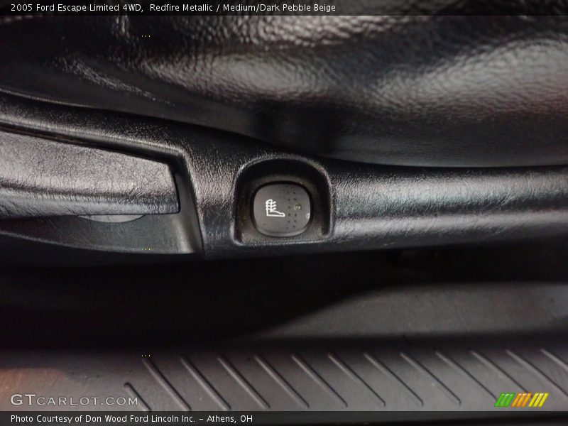 Redfire Metallic / Medium/Dark Pebble Beige 2005 Ford Escape Limited 4WD