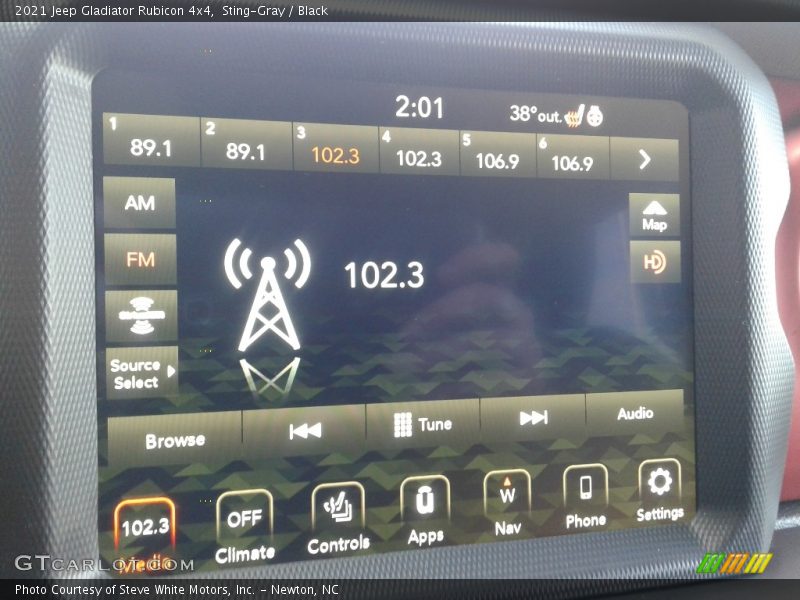 Sting-Gray / Black 2021 Jeep Gladiator Rubicon 4x4