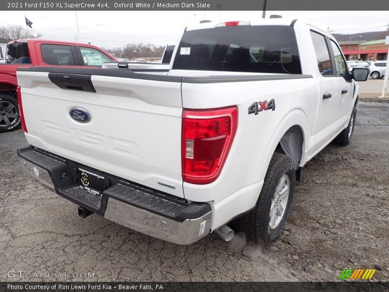 Oxford White / Medium Dark Slate 2021 Ford F150 XL SuperCrew 4x4