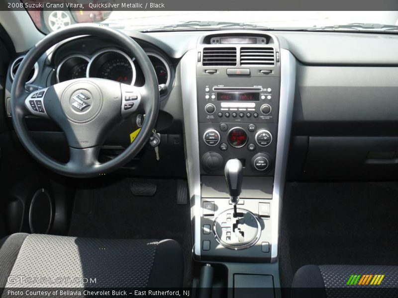 Quicksilver Metallic / Black 2008 Suzuki Grand Vitara