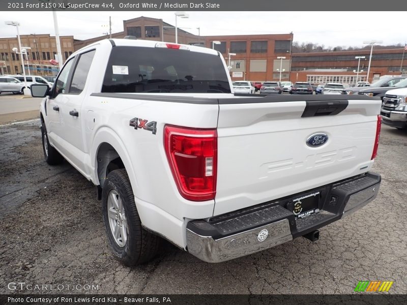 Oxford White / Medium Dark Slate 2021 Ford F150 XL SuperCrew 4x4