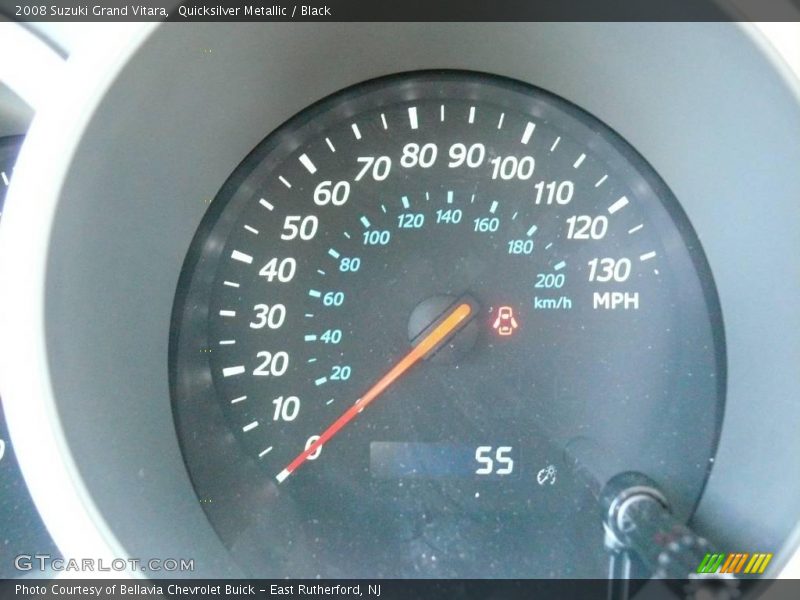 Quicksilver Metallic / Black 2008 Suzuki Grand Vitara