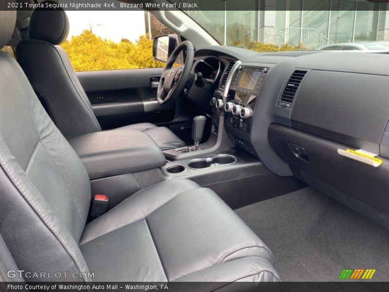 Blizzard White Pearl / Black 2021 Toyota Sequoia Nightshade 4x4