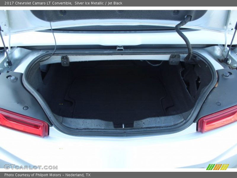 Silver Ice Metallic / Jet Black 2017 Chevrolet Camaro LT Convertible