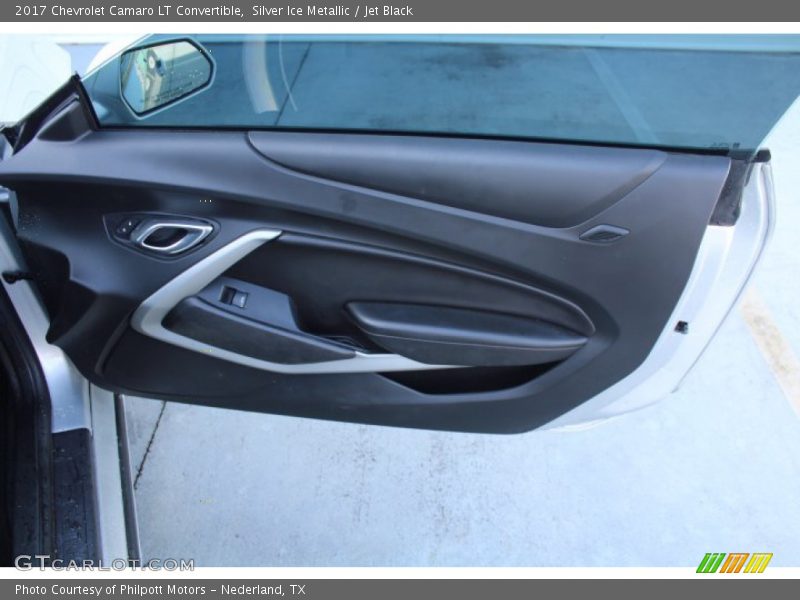 Silver Ice Metallic / Jet Black 2017 Chevrolet Camaro LT Convertible