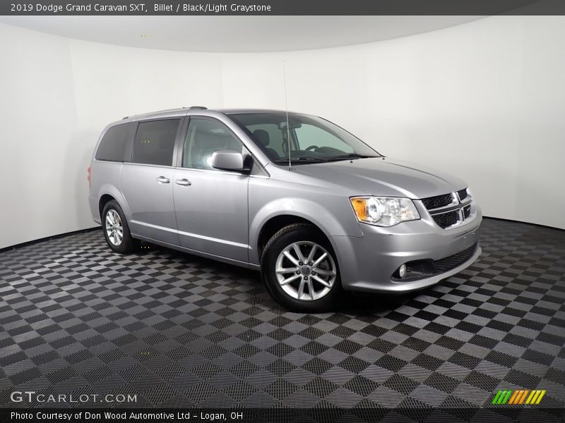Billet / Black/Light Graystone 2019 Dodge Grand Caravan SXT