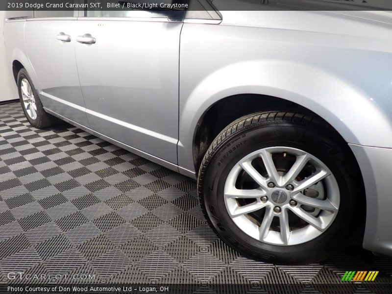 Billet / Black/Light Graystone 2019 Dodge Grand Caravan SXT