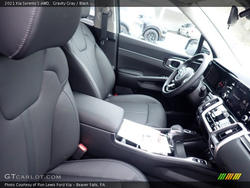 Gravity Gray / Black 2021 Kia Sorento S AWD