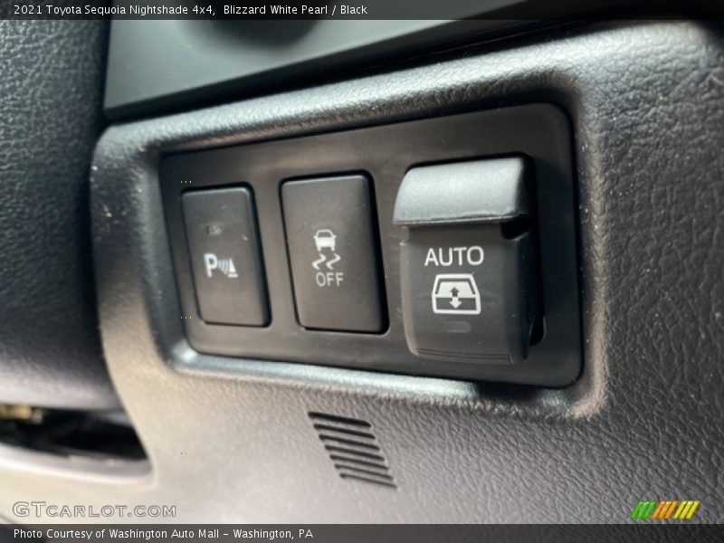 Blizzard White Pearl / Black 2021 Toyota Sequoia Nightshade 4x4