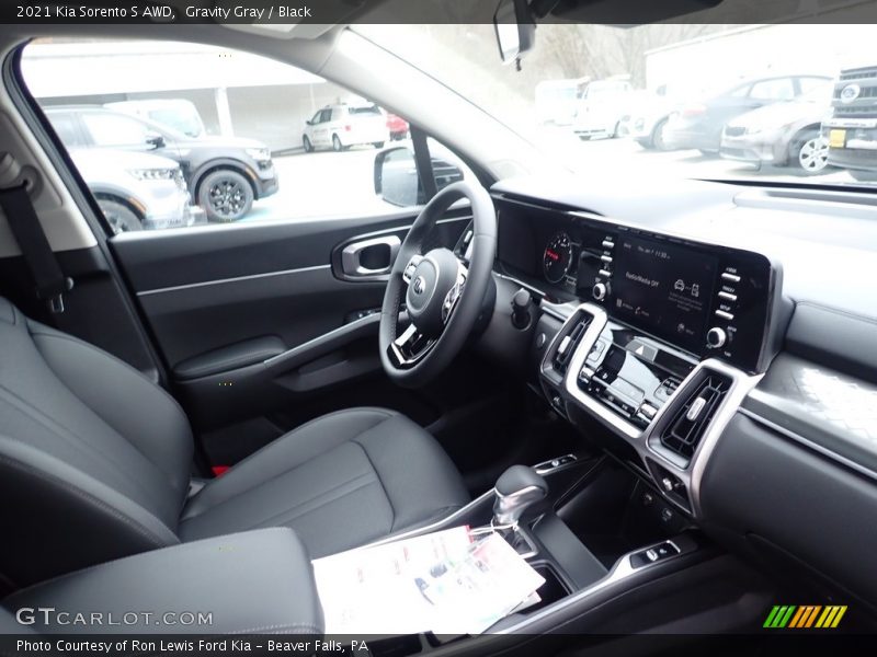 Gravity Gray / Black 2021 Kia Sorento S AWD