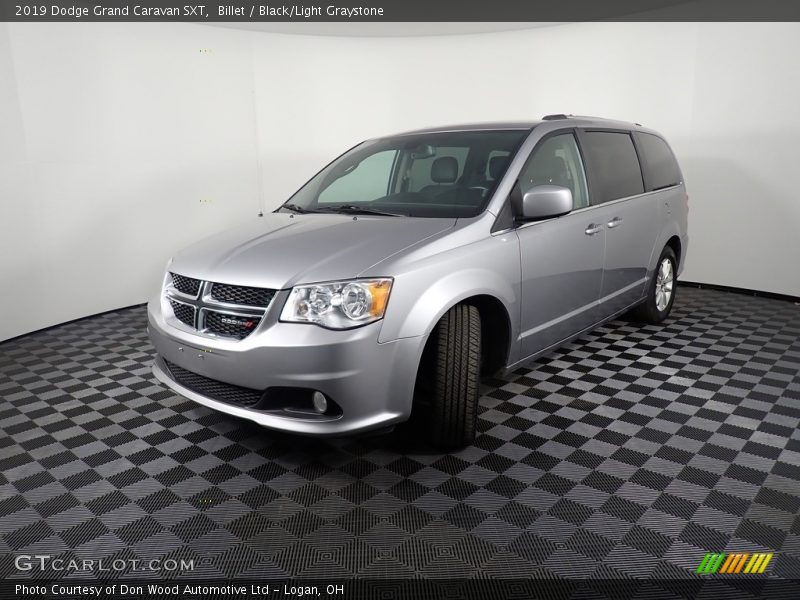 Billet / Black/Light Graystone 2019 Dodge Grand Caravan SXT