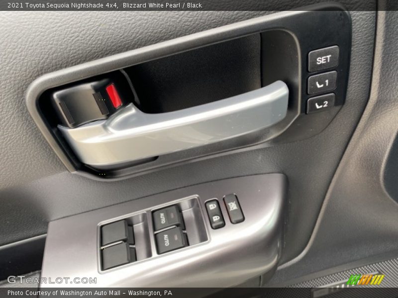 Controls of 2021 Sequoia Nightshade 4x4