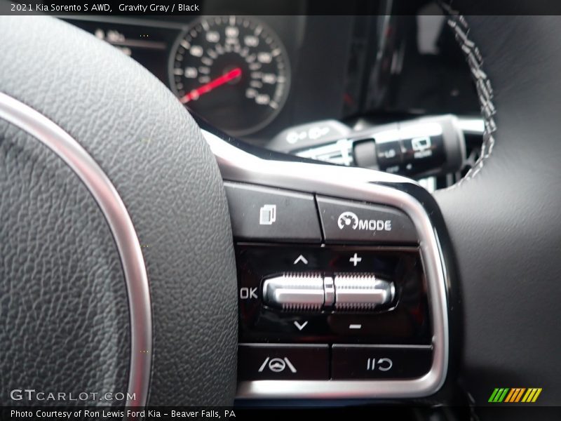 Gravity Gray / Black 2021 Kia Sorento S AWD