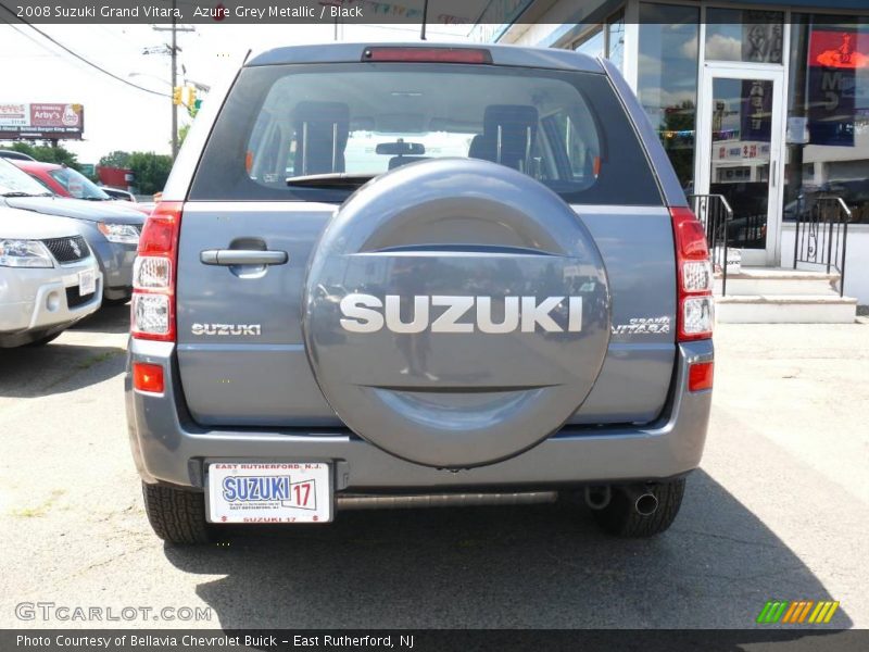 Azure Grey Metallic / Black 2008 Suzuki Grand Vitara