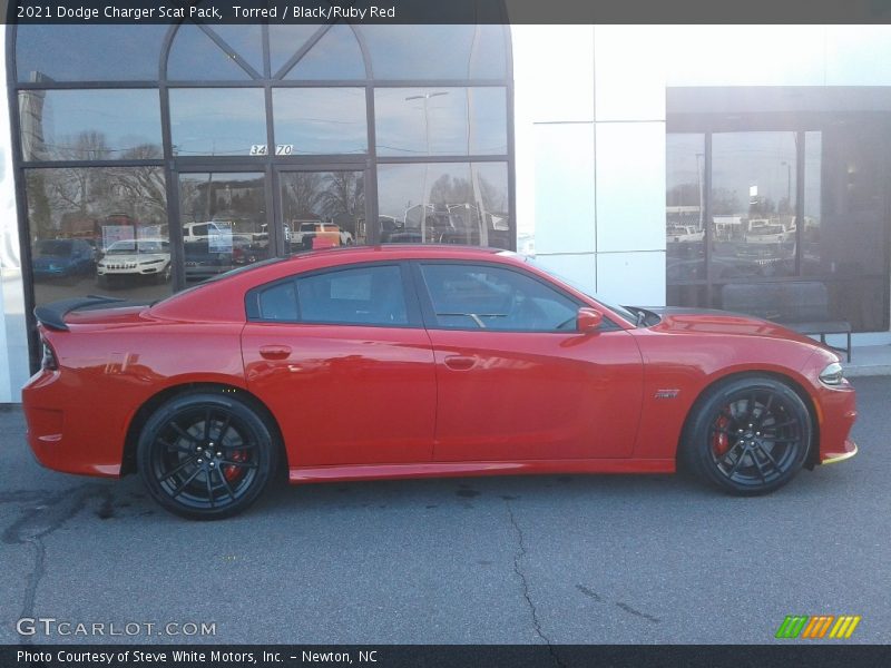 Torred / Black/Ruby Red 2021 Dodge Charger Scat Pack