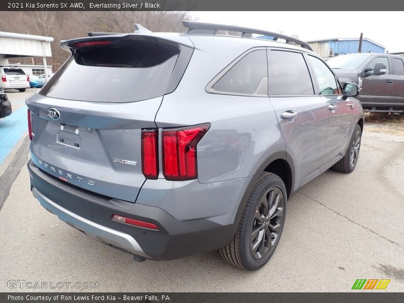 Everlasting Silver / Black 2021 Kia Sorento SX AWD