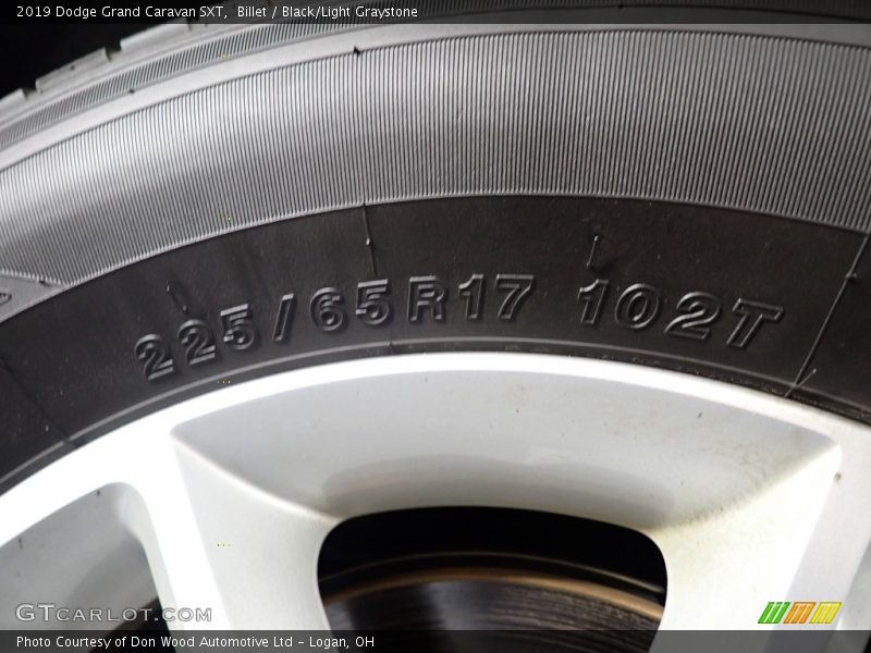 Billet / Black/Light Graystone 2019 Dodge Grand Caravan SXT