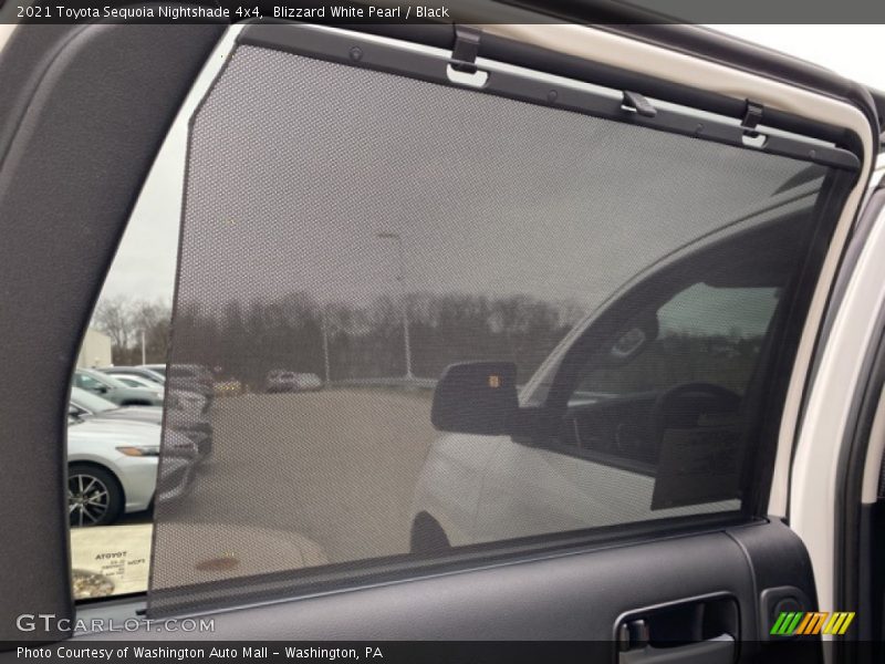 Blizzard White Pearl / Black 2021 Toyota Sequoia Nightshade 4x4