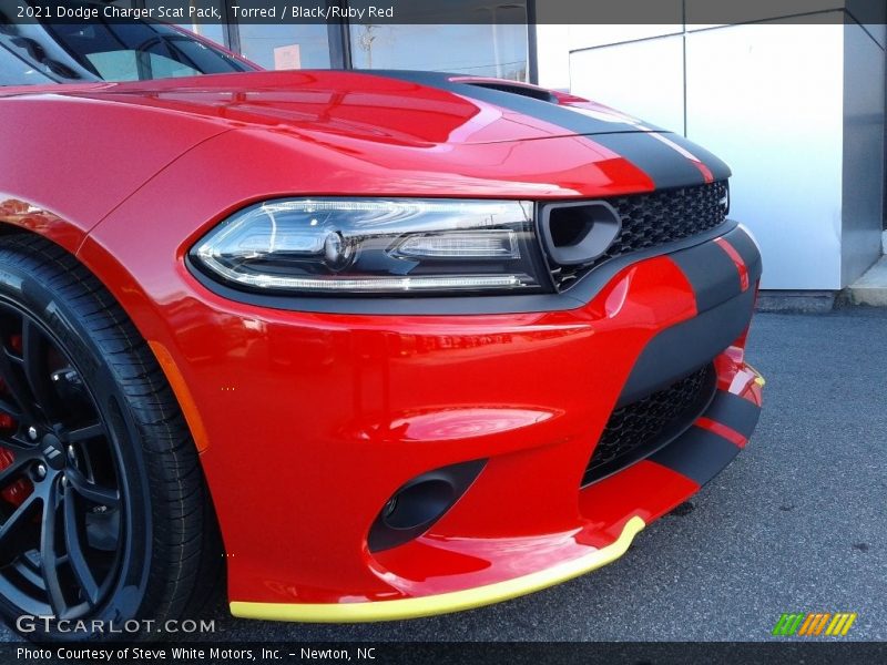 Torred / Black/Ruby Red 2021 Dodge Charger Scat Pack