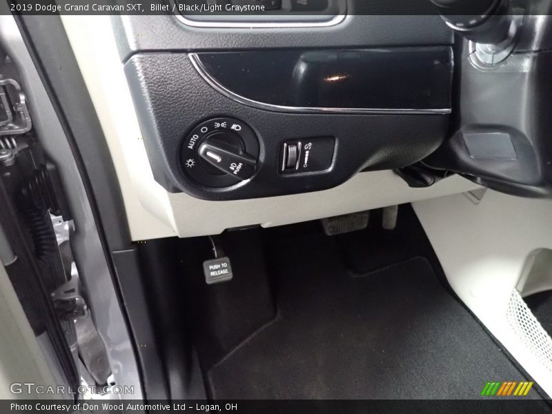 Billet / Black/Light Graystone 2019 Dodge Grand Caravan SXT