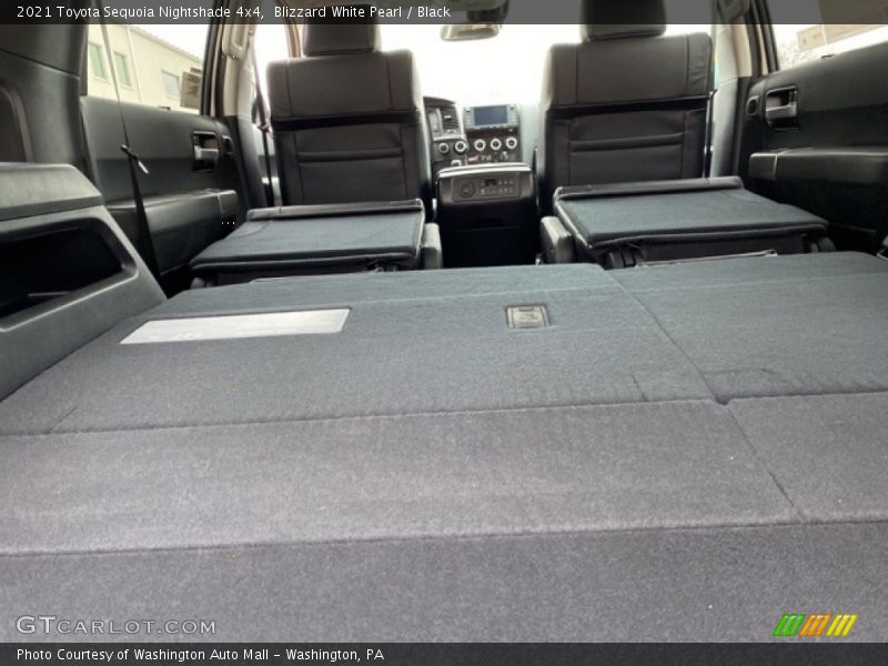 Blizzard White Pearl / Black 2021 Toyota Sequoia Nightshade 4x4