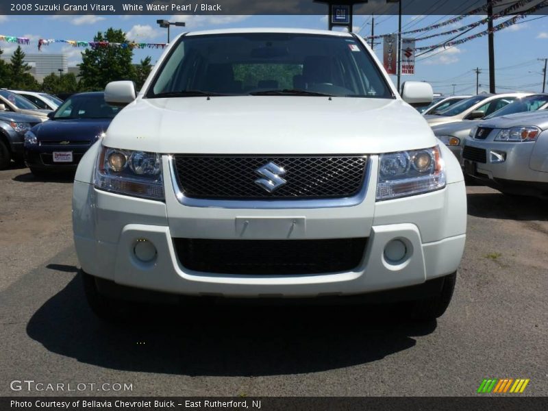 White Water Pearl / Black 2008 Suzuki Grand Vitara