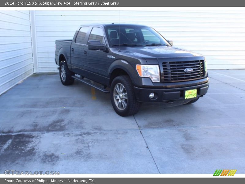 Sterling Grey / Steel Grey 2014 Ford F150 STX SuperCrew 4x4