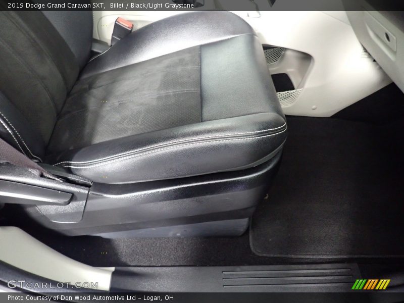 Billet / Black/Light Graystone 2019 Dodge Grand Caravan SXT