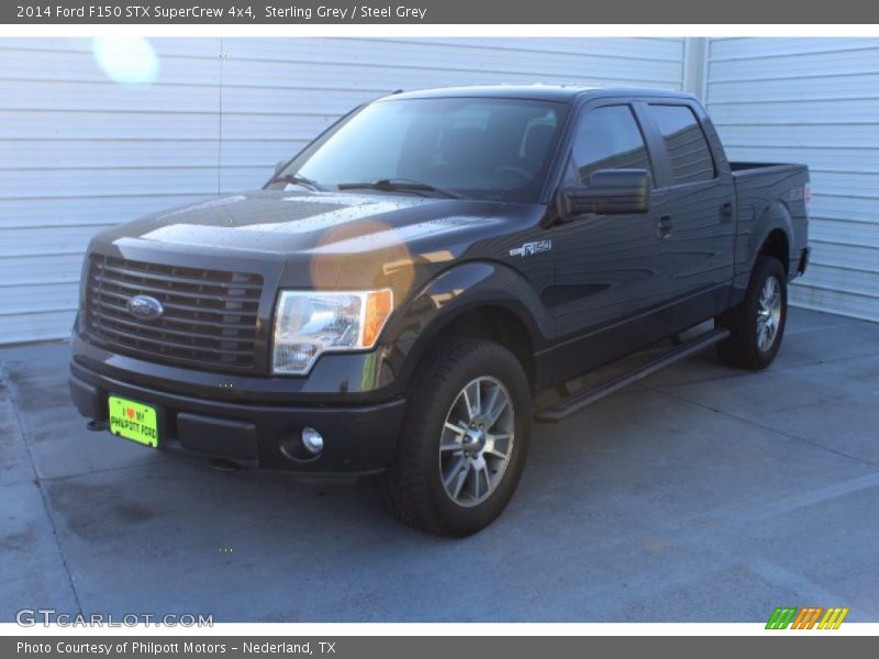 Sterling Grey / Steel Grey 2014 Ford F150 STX SuperCrew 4x4