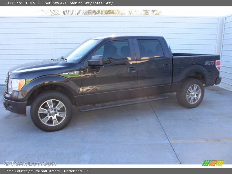 Sterling Grey / Steel Grey 2014 Ford F150 STX SuperCrew 4x4