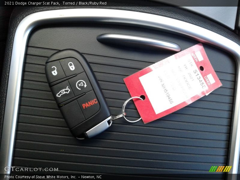 Torred / Black/Ruby Red 2021 Dodge Charger Scat Pack