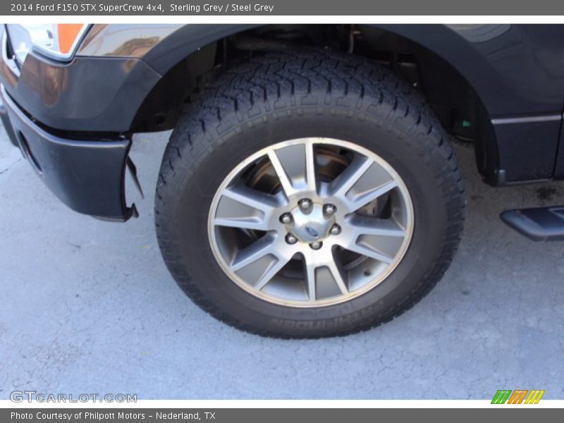 Sterling Grey / Steel Grey 2014 Ford F150 STX SuperCrew 4x4