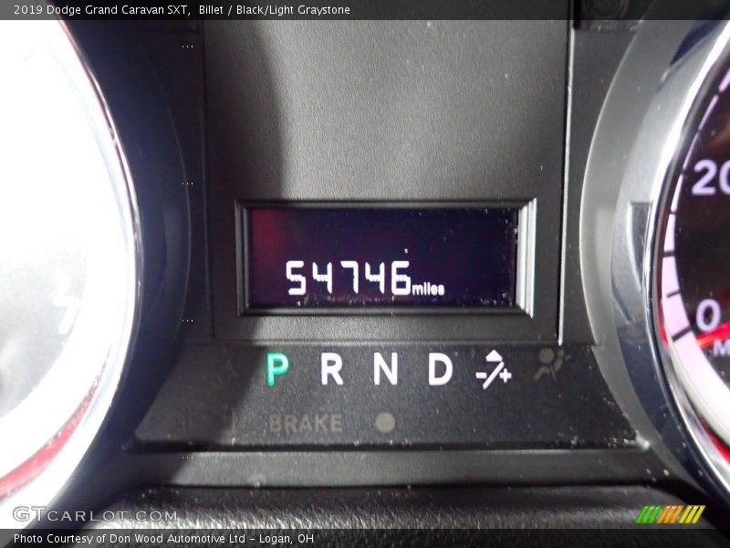 Billet / Black/Light Graystone 2019 Dodge Grand Caravan SXT