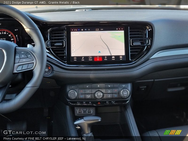 Granite Metallic / Black 2021 Dodge Durango GT AWD