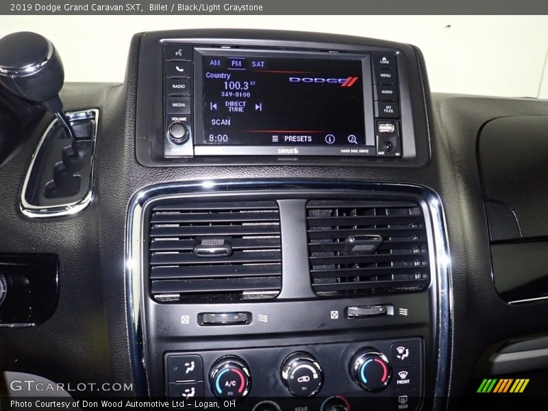 Billet / Black/Light Graystone 2019 Dodge Grand Caravan SXT