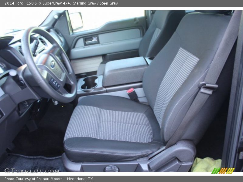 Sterling Grey / Steel Grey 2014 Ford F150 STX SuperCrew 4x4