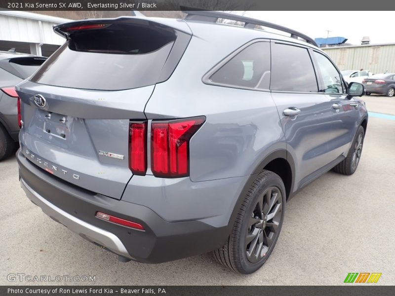 Everlasting Silver / Black 2021 Kia Sorento SX AWD