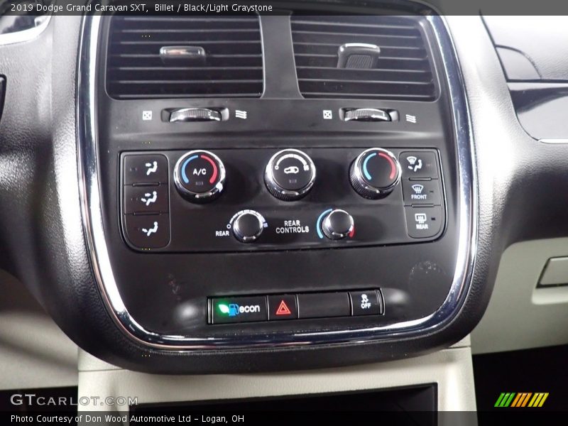 Billet / Black/Light Graystone 2019 Dodge Grand Caravan SXT