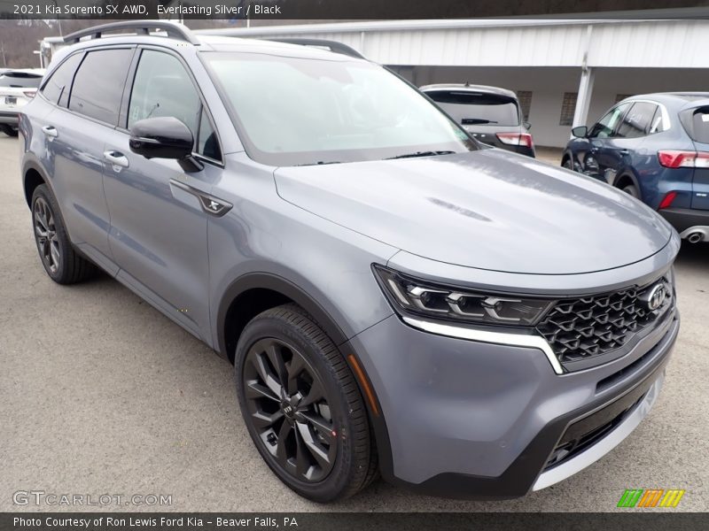 Everlasting Silver / Black 2021 Kia Sorento SX AWD