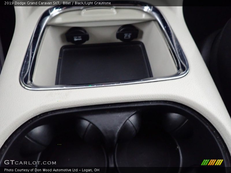 Billet / Black/Light Graystone 2019 Dodge Grand Caravan SXT