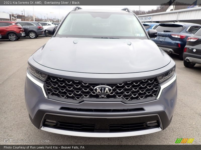 Everlasting Silver / Black 2021 Kia Sorento SX AWD