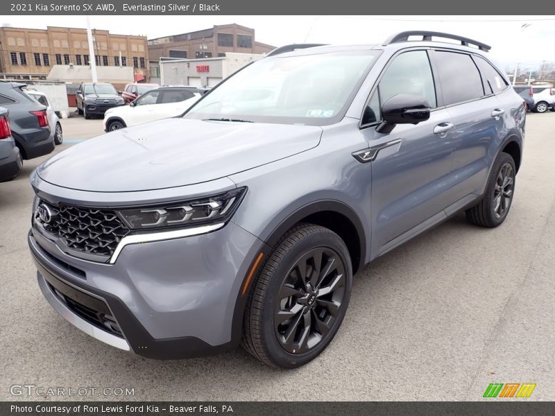 Everlasting Silver / Black 2021 Kia Sorento SX AWD
