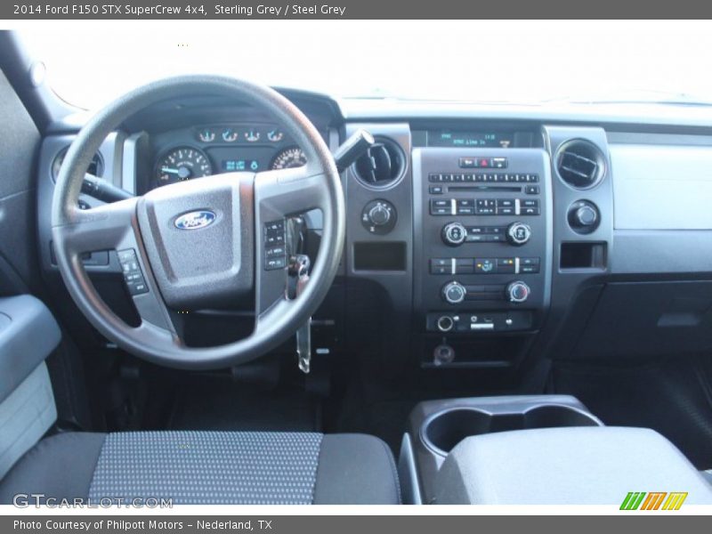 Sterling Grey / Steel Grey 2014 Ford F150 STX SuperCrew 4x4